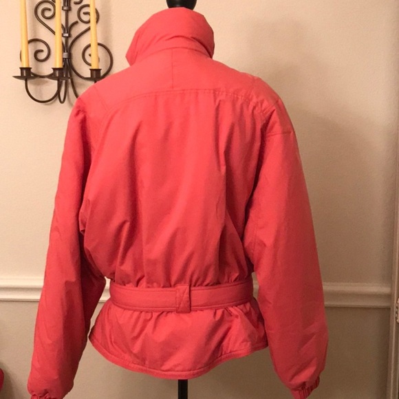 The Snuggler Ski Winter coral warm jacket coat Size 14 - Picture 4 of 7